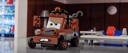 FILM: Se hur Cars 2 skulle se ut – i Lego!
