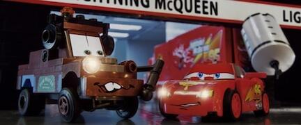 FILM: Se hur Cars 2 skulle se ut – i Lego!