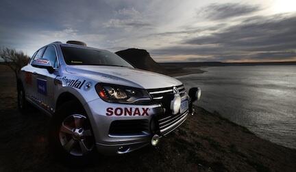 BILDFROSSERI: 2.500 stenhårda mil i en Touareg