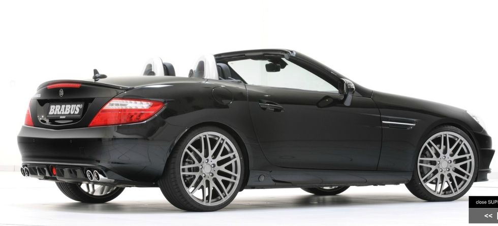 Brabus fläskar till Mercedes SLK