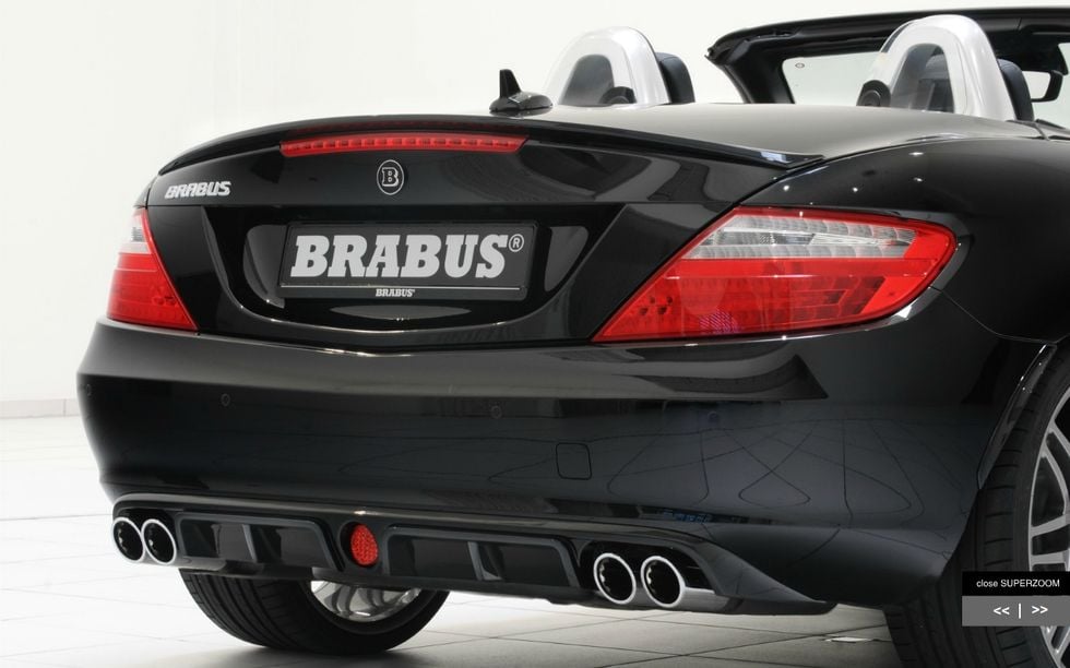Brabus fläskar till Mercedes SLK