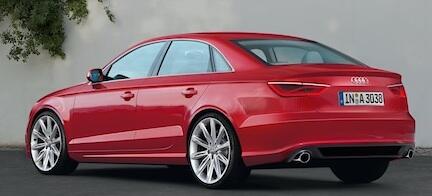 Nya Audi A3 – bilder från Argentina