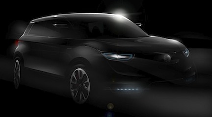 SsangYong visar nytt koncept i Frankfurt