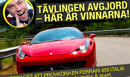 Tävlingen avgjord: Här är vinnarna