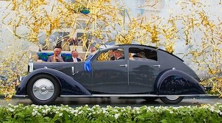 Fransk Voisin C-25 vann på Pebble Beach