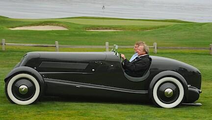 Fransk Voisin C-25 vann på Pebble Beach