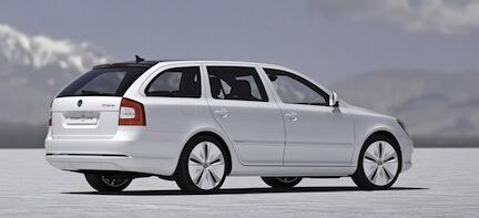 Skoda börjar producera eldriven Octavia