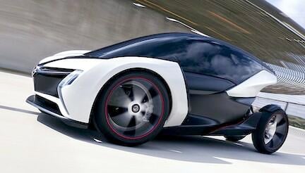 Opel visar tvåsitsigt elbilskoncept