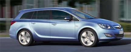 Astra kombi är störst i Golfklassen