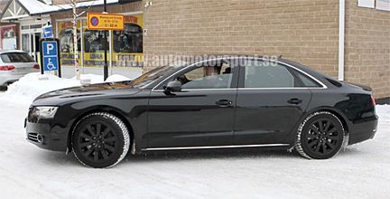 Audi S8 avslöjad i Norrland