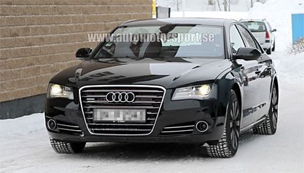 Audi S8 avslöjad i Norrland