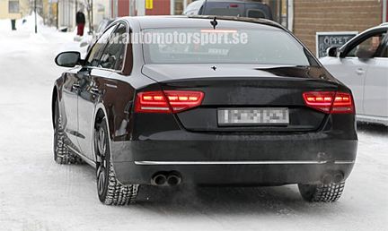 Audi S8 avslöjad i Norrland