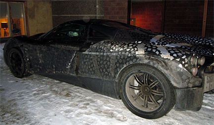 Pagani C9 siktad i Örnsköldsvik