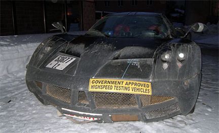 Pagani C9 siktad i Örnsköldsvik