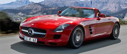 Avslöjad: SLS AMG Roadster kommer 2012