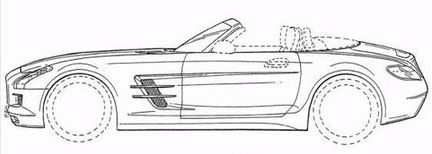 Avslöjad: SLS AMG Roadster kommer 2012