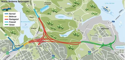 Genombrott i Norra länken-tunneln