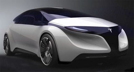 Designskola visar alternativ Tesla
