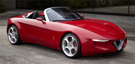 Pininfarina firar Alfa med ny spider