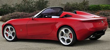 Pininfarina firar Alfa med ny spider