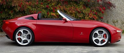 Pininfarina firar Alfa med ny spider