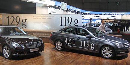 C-klass blir miljöbil med 400 Nm
