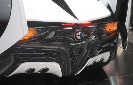 Bertone Pandion - bilen med örnvingar