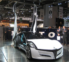 Bertone Pandion - bilen med örnvingar