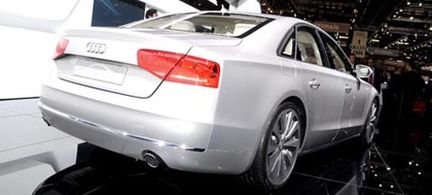 Audi A8 hybrid - supersnålt "koncept"