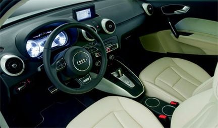 Audis citybil - A1 som wankelhybrid!