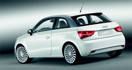 Audis citybil - A1 som wankelhybrid!
