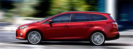 Ford Focus kombi - livsviktig i Sverige