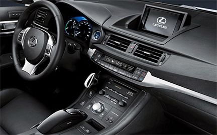 Lexus CT 200h - officiella bilder