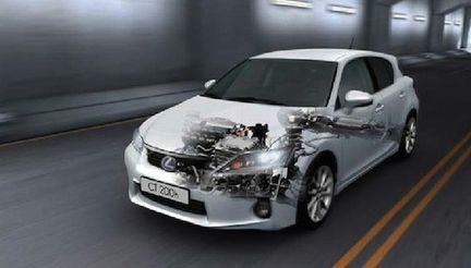 Lexus CT 200h läckte ut i förtid
