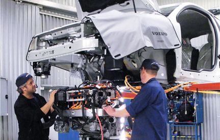 Nu serietillverkas Volvo C30 Electric