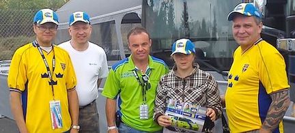 Svenskarna på plats i Le Mans