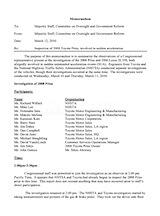 Skenande Prius kan vara en bluff