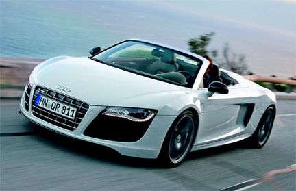 Audi R8 Spyder: Mer ljud