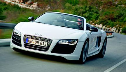 Audi R8 Spyder: Mer ljud