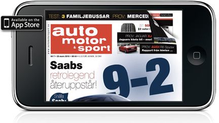 Nu kan du läsa auto motor & sport i din iPhone
