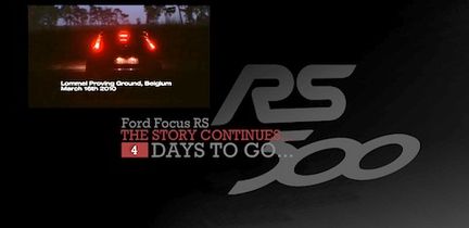 Ford Focus RS500 - med 350 hk