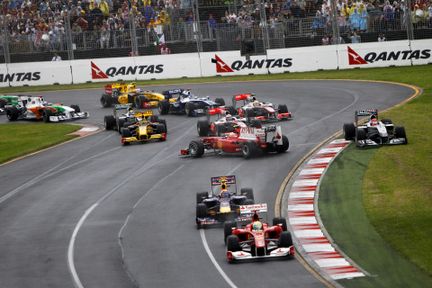 F1: Dramatiskt i Australien när Button vann