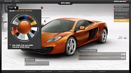 Bygg "din" McLaren MP4-12C
