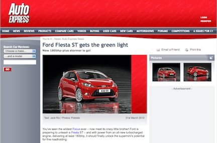 Ford Fiesta ST har fått grönt ljus