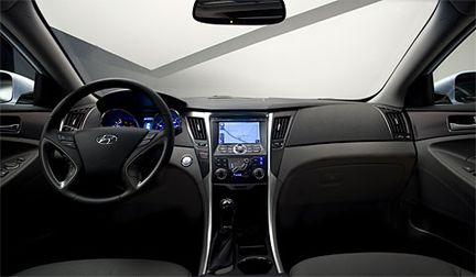 Hyundai Sonata Hybrid blir riktigt snål