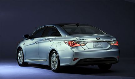 Hyundai Sonata Hybrid blir riktigt snål