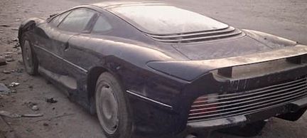 Jaguar XJ220: Dumpad...