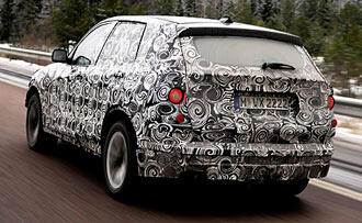 SPIONFILM & BILDER: Nya BMW X3 siktad!