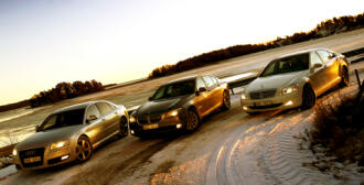 Premiumbudget: Tre lyxbilar i test