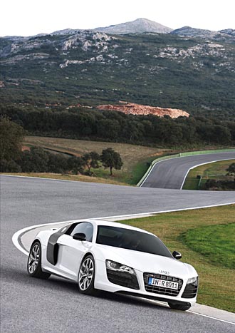 BILD-FROSSERI: Audi R8 V10 5,2 FSI quattro